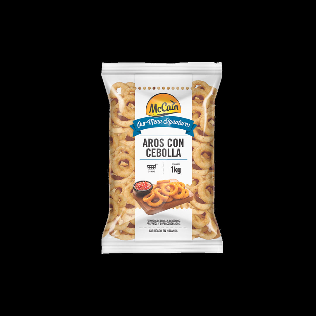 Aros de Cebolla Preformados McCain | 10 x 1 kg