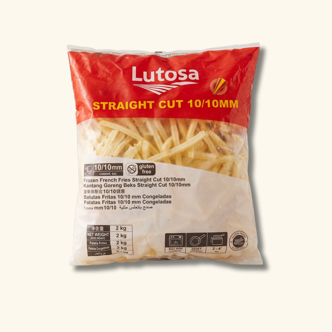 Papas Fritas Lutosa 10mm 6x2 kg | Food Commerce LCA