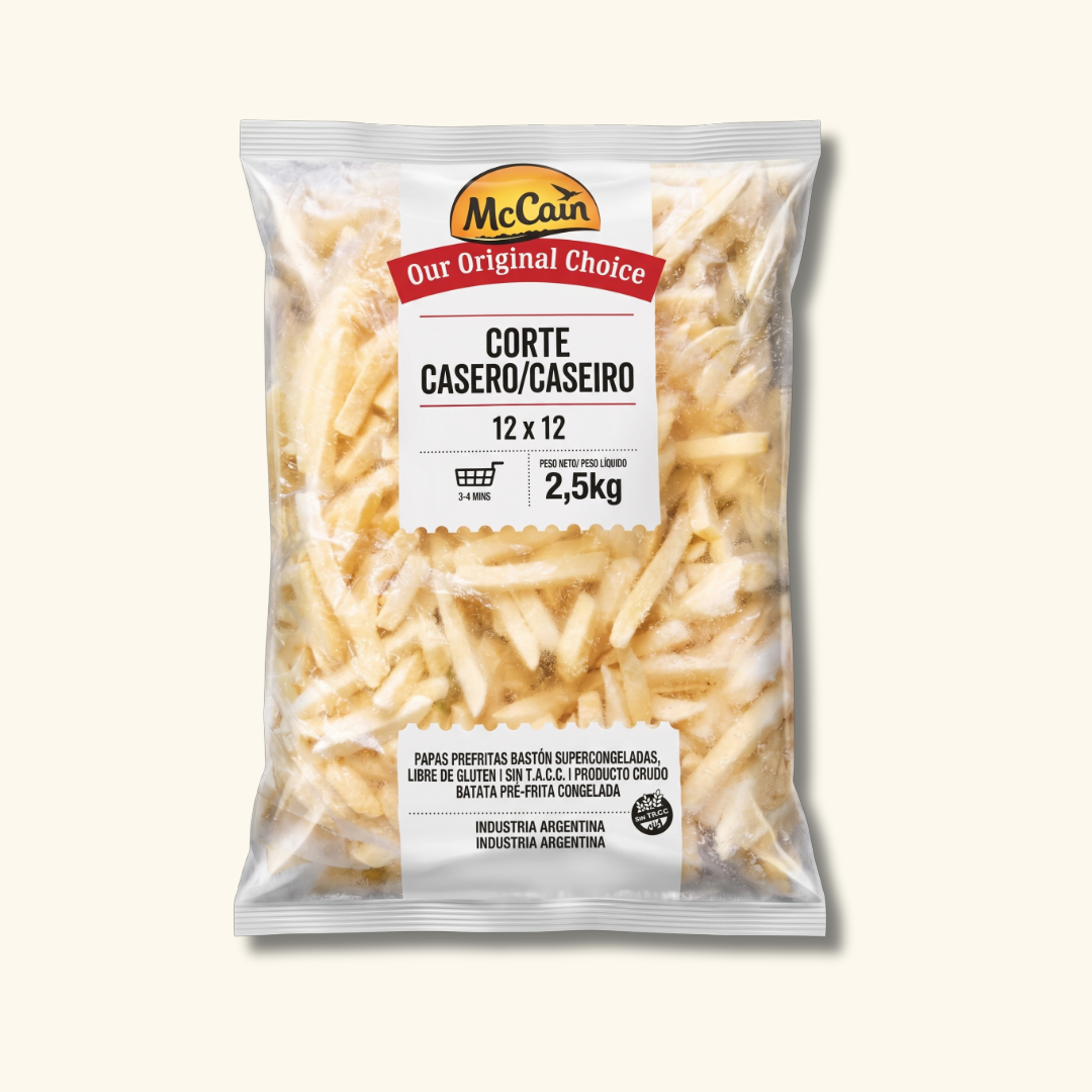 Papas Fritas McCain 12mm 6x2,5 kg | Food Commerce LCA