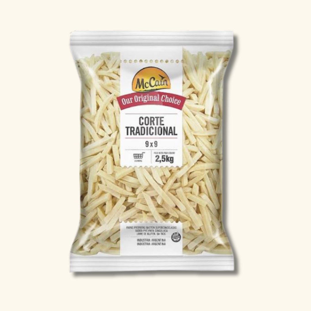 Papas Fritas McCain 9mm 6x2,5 kg | Food Commerce LCA