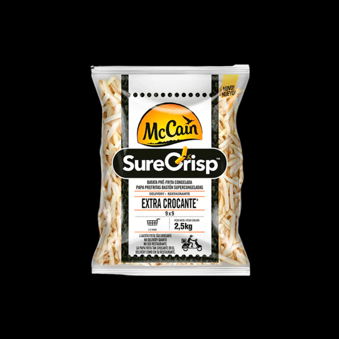 Papas Fritas McCain Extra Crocante Surecrisp | 9mm | 5x2,5 kg