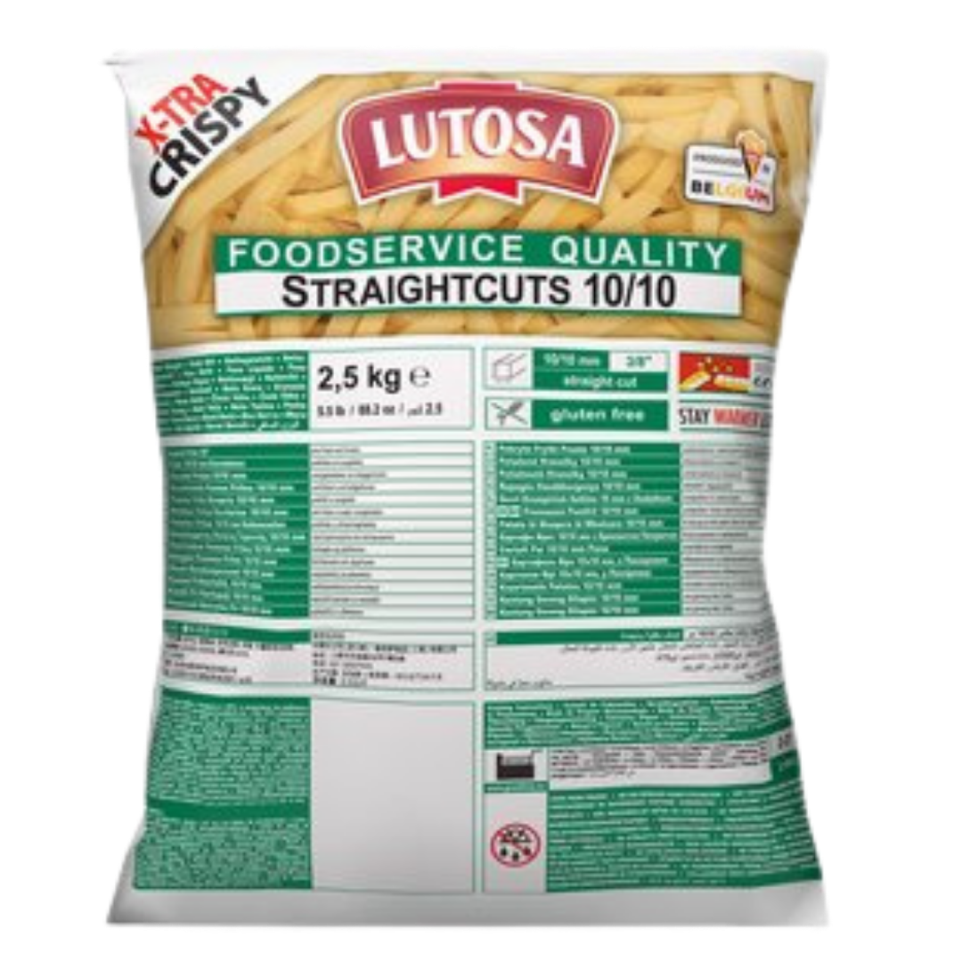 Papas fritas Lutosa | 10mm | 6x2 Cantidad