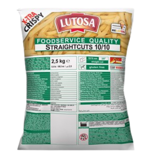Papas fritas Lutosa | 10mm | 6x2 Cantidad