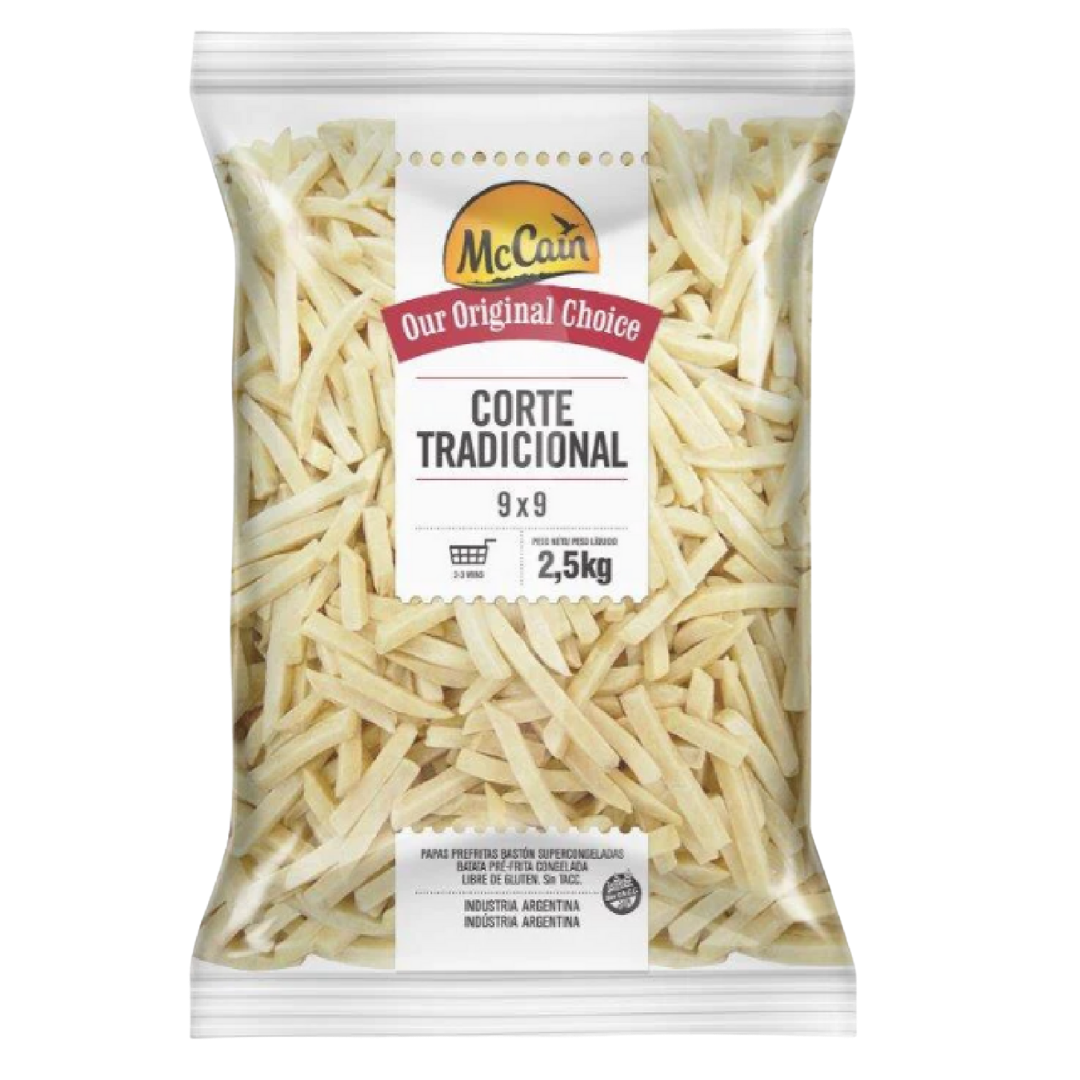 Papas Fritas McCain | 9mm | 6x2,5