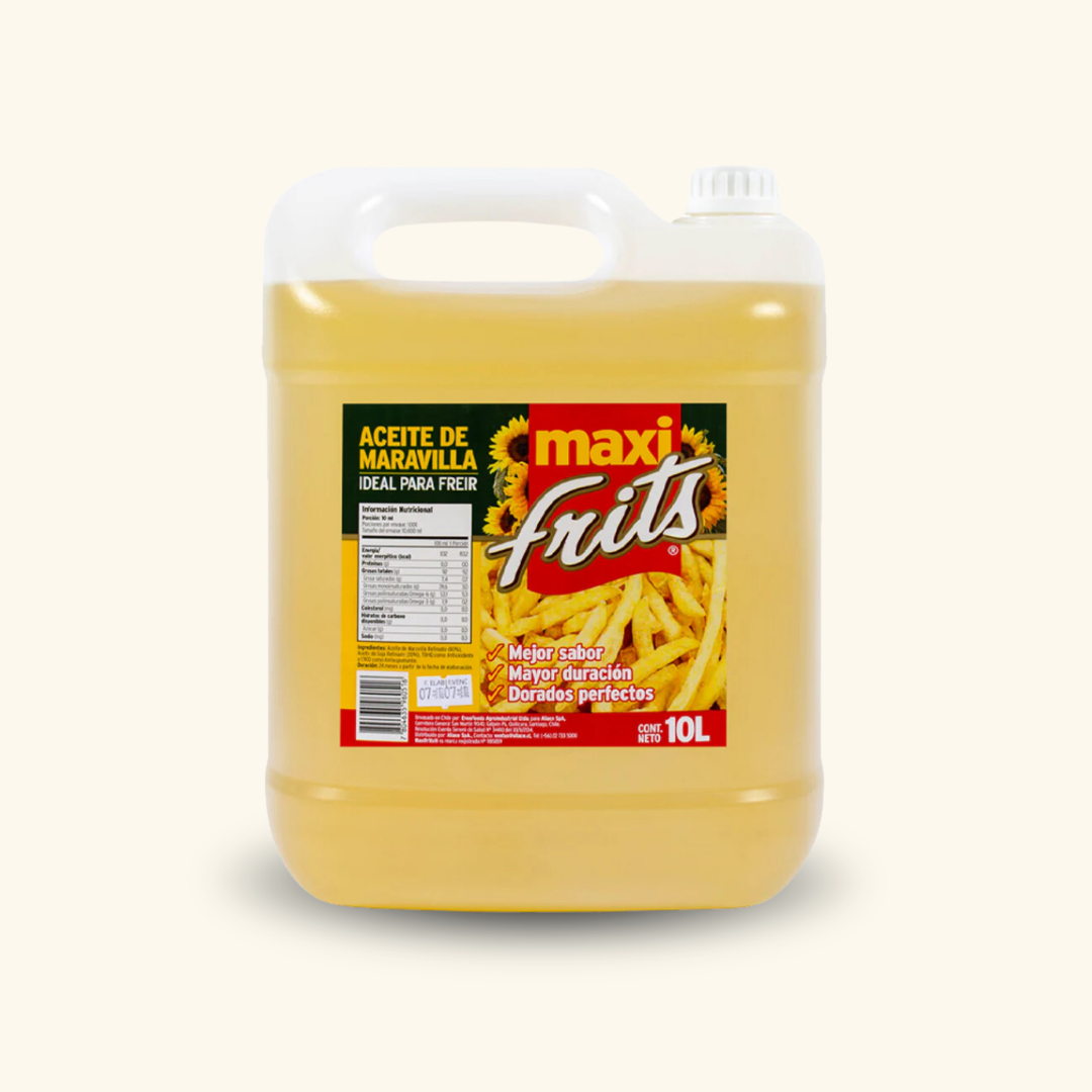 Aceite de Freir Maxifrits 10 Lt | Food Commerce LCA