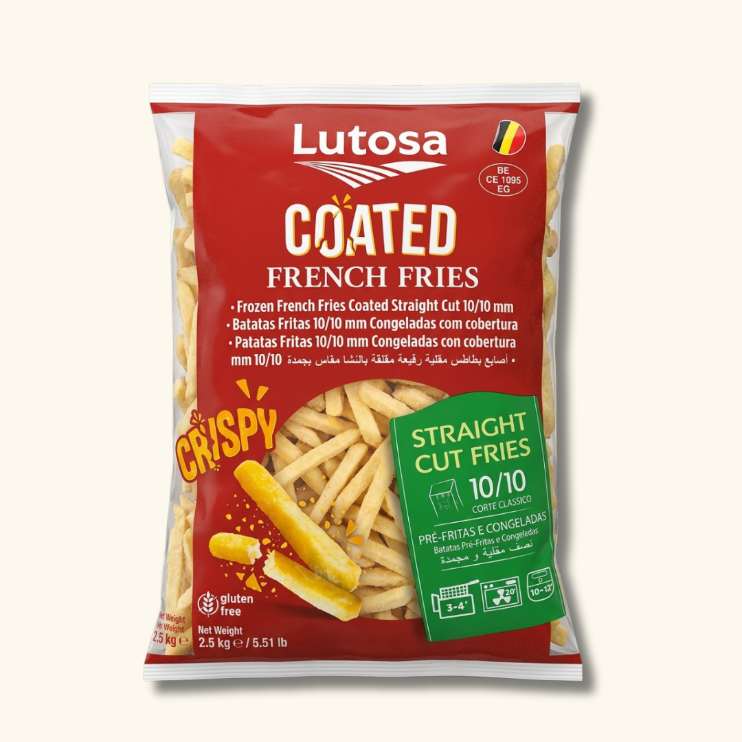 Papas Fritas Lutosa Xtracrispy 10mm 6x2 kg | Food Commerce LCA