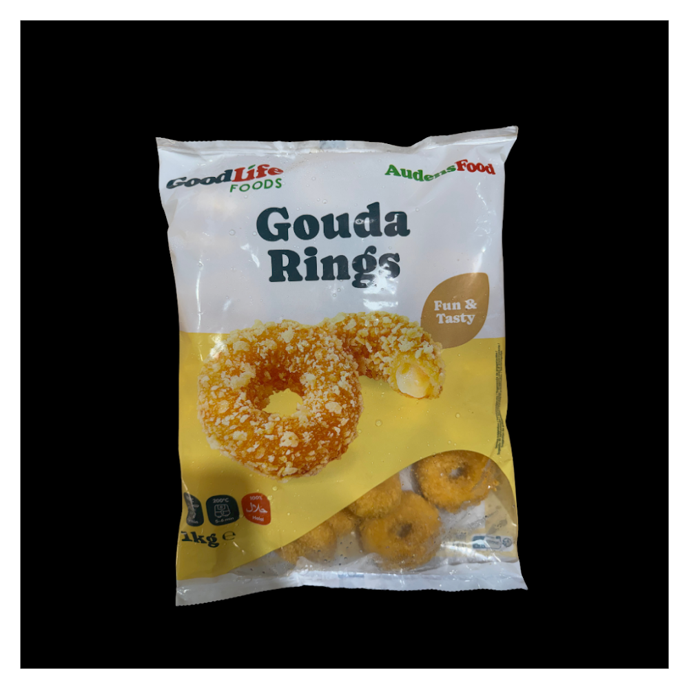 Aros de queso apanados | 3 x 1 kg